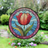 Tulip Stained Glass Effect Suncatcher
